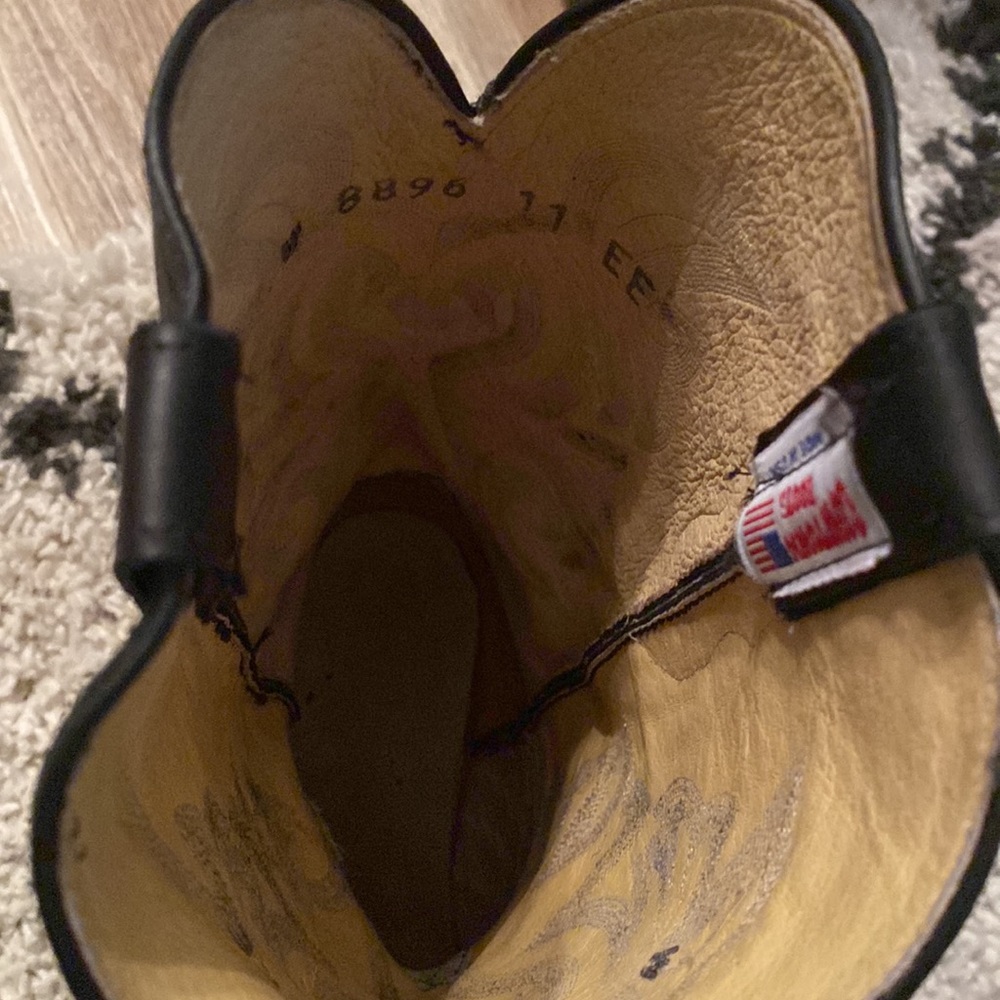 Cowtown American made American Alligator boots like new 11EE - Picture 4 of 4